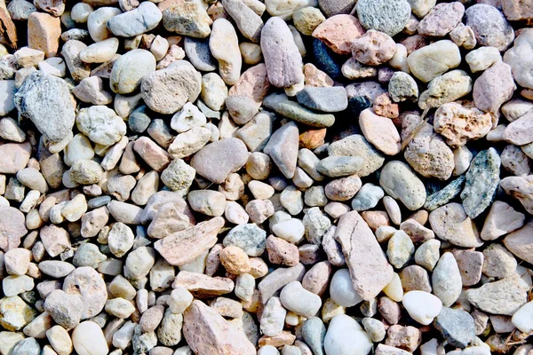 stock image Round pebble stones background