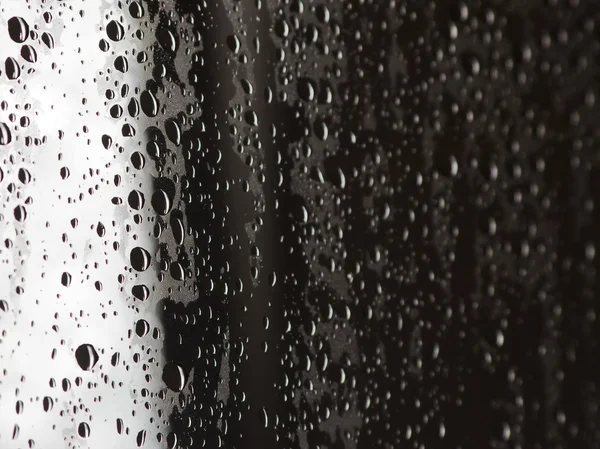 Glas met waterdrops — Stockfoto