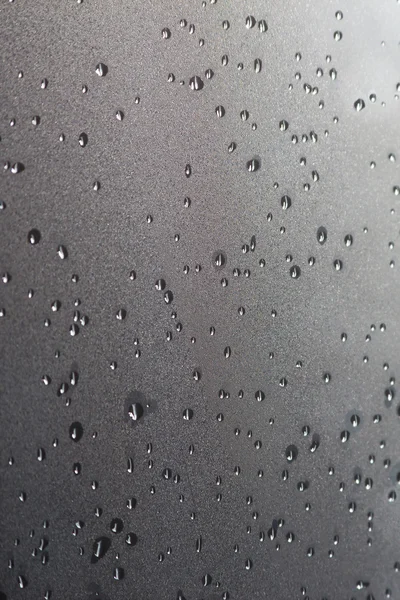 Waterdrops ile cam — Stok fotoğraf