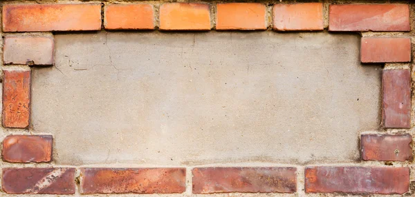 Detail of a brick front — Stock Photo, Image