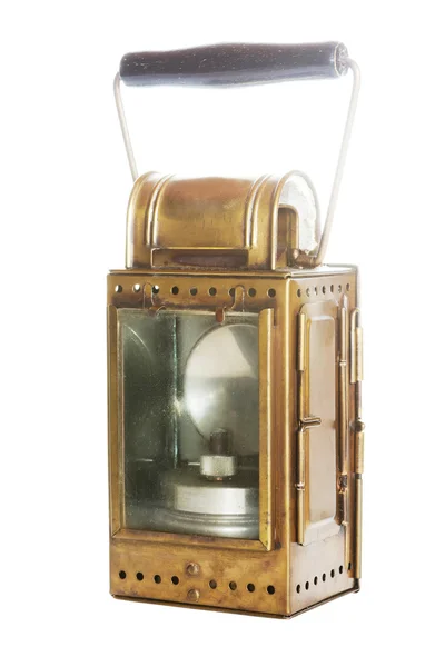 Old brass lantern — Stock Photo, Image