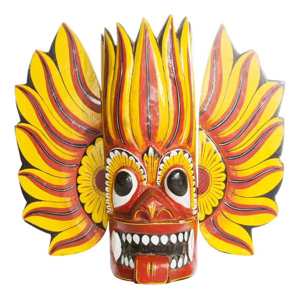 カラフルなスリランカ マスク ストック画像