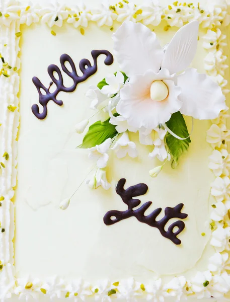 Decorated cake — Stock Photo, Image