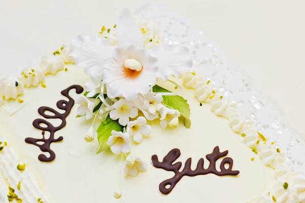 Decorated cake — Stock Photo, Image