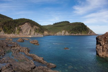 Coast of Armintza, Bizkaia, Basque Country, Spain clipart