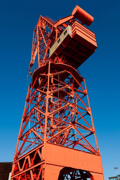 Crane in Bilbao, Bizkaia, Basque Country, Spain — Stock Photo, Image