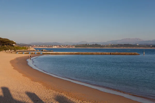 Strand von Magdalena, Santander, Kantabrien, Spanien — Stockfoto