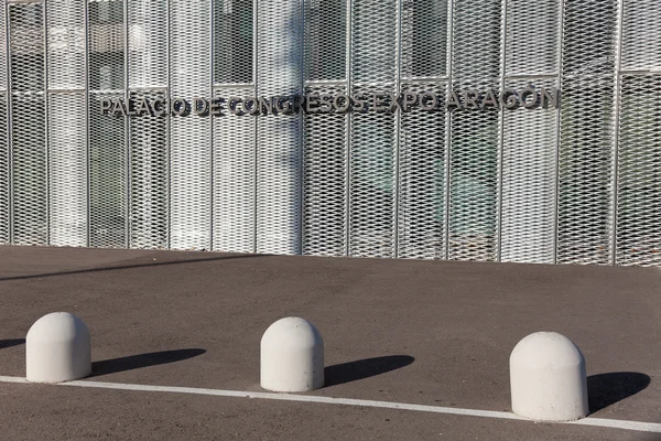 Pałac Kongresowy, expo Saragossa, aragon, aragon, Hiszpania — Zdjęcie stockowe