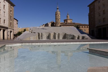 pilar, zaragoza, İspanya-mekân