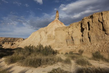 castildetierra, bardenas reales, navarra, İspanya