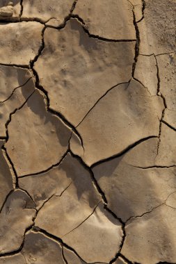 Desertification, Bardenas Reales, Navarra, Spain clipart