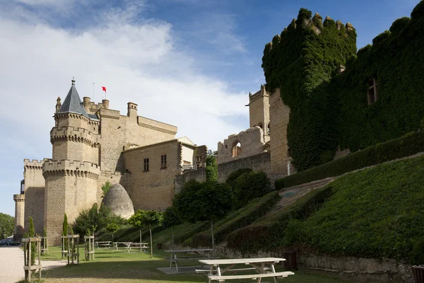 Κάστρο Olite, navarra, Ισπανία — Φωτογραφία Αρχείου