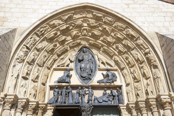 Kościół Saint-ayoul, provins, ille de france, Francja — Zdjęcie stockowe