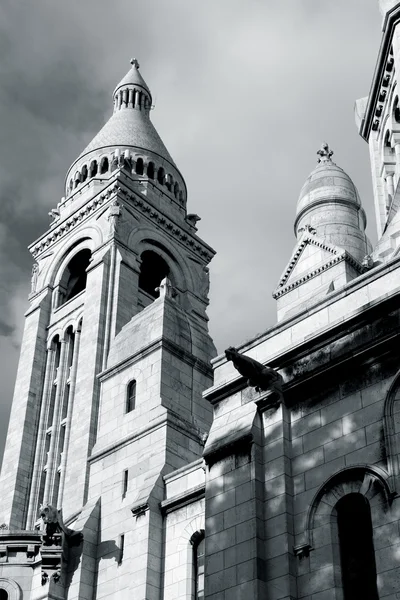 Basilique Sacre-coeur, το Παρίσι, ille της Γαλλίας, Γαλλία — Φωτογραφία Αρχείου