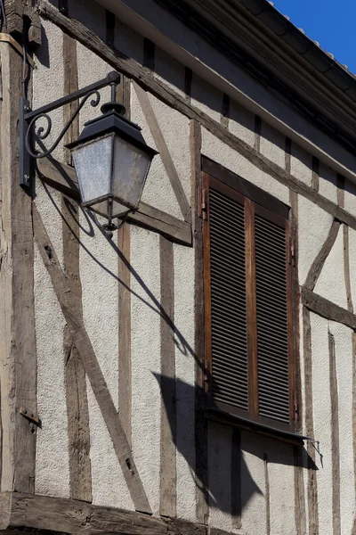 Вулиця Provins, Іль-де-Франс, Франції — стокове фото