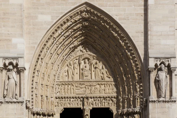 Catedral de Notre Dame, París, Ille de France, Francia —  Fotos de Stock