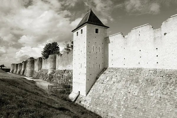 Стіни, Provins, Іль-де-Франс, Франції — стокове фото