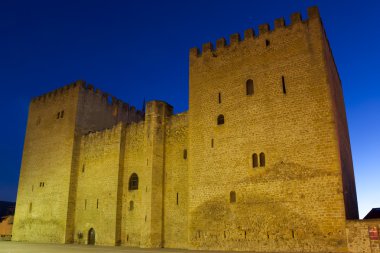 Medine de pomar Kalesi, burgos, castilla y leon, İspanya