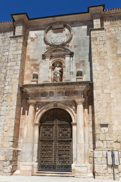 Kolegiátní kostel San pedro, lerma, burgos, castilla y leon, — Stock fotografie