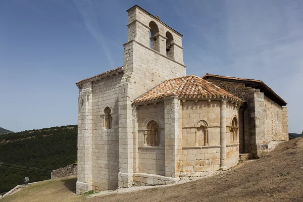 Ermita, San Pantaleón de Losa, Las Merindades, Burgos, Castill — Foto de Stock