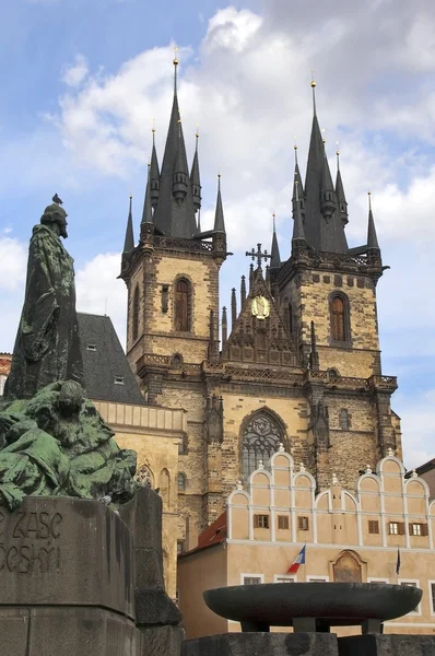 stock image View of the Tyn Church of Our Lady ,Prague