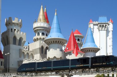 Las vegas, nevada - excalibur hotel en casino