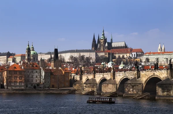 Geheimnisvolles mittelalterliches Prag — Stockfoto