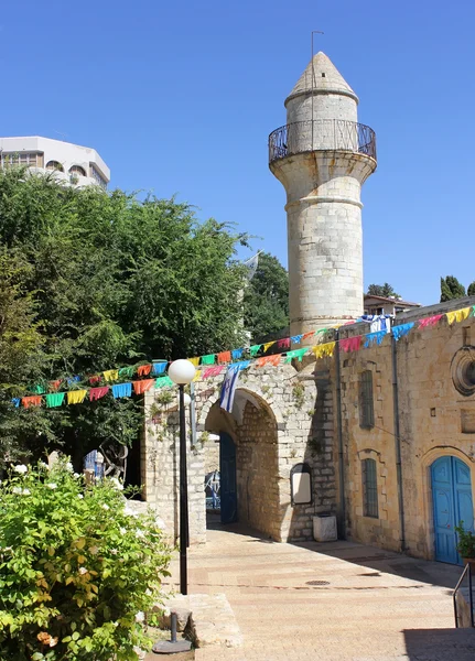 Moskee in de Joodse stad — Stockfoto