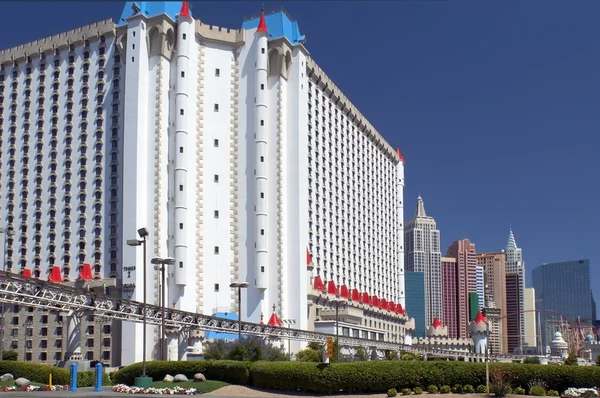 O hotel Excalibur & casino — Fotografia de Stock