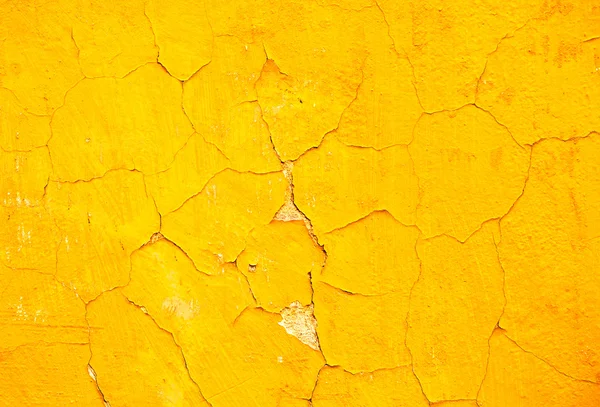 Yellow wall background — Stock Photo, Image