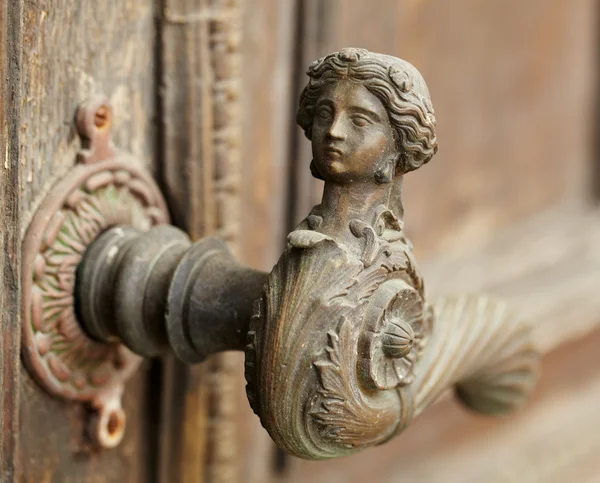Vintage deurklink — Stockfoto