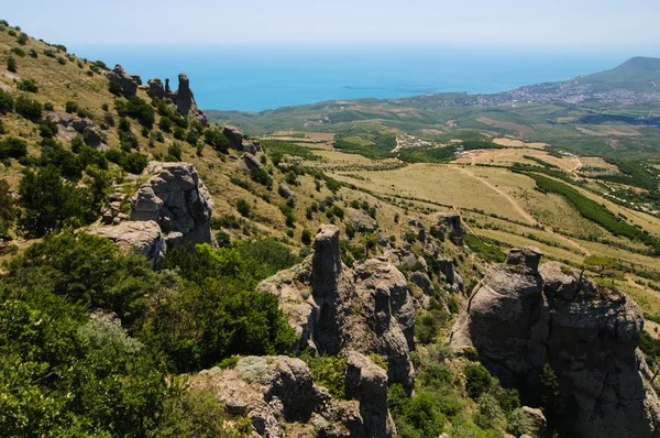 Mountain plateau, Crimea, Ukraine — Stock Photo, Image
