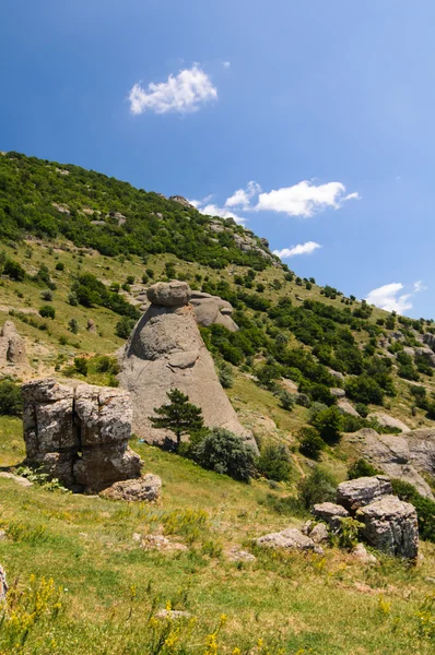 Plateau montagneux, Crimée, Ukraine — Photo