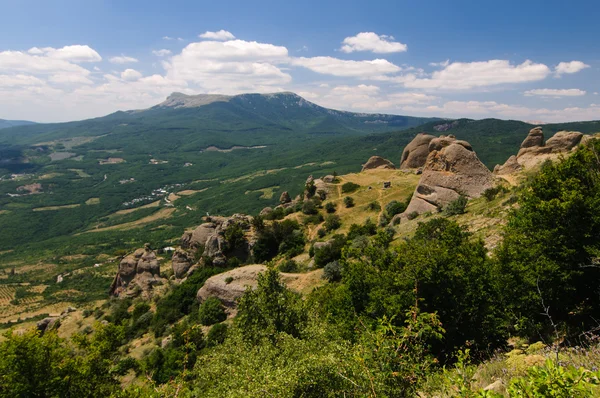Planalto da montanha, Crimeia, Ucrânia — Fotografia de Stock