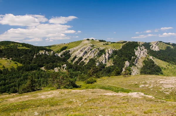 Berg platå, Krim, Ukraina — Stockfoto