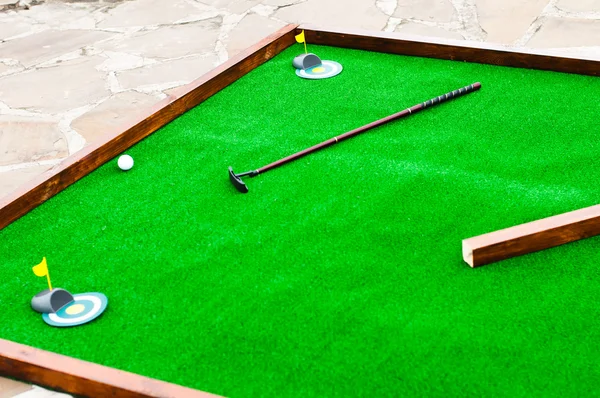 stock image Mini golf field