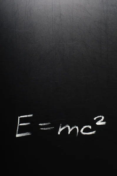 Fórmula de Einstein — Fotografia de Stock