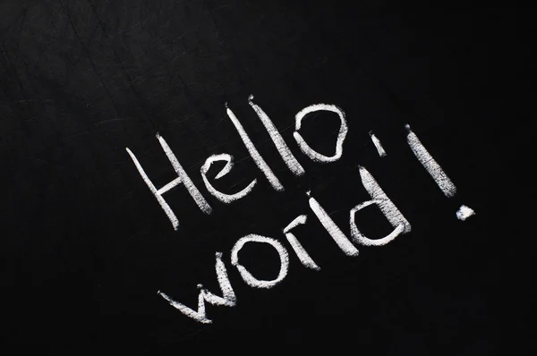Hello, world! — Stock Photo, Image