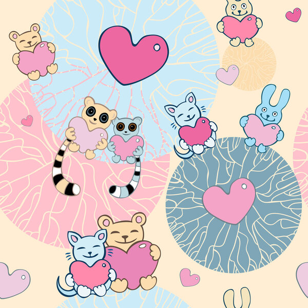 Kid Lovely vector background