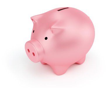 Piggy bank money box 1 clipart