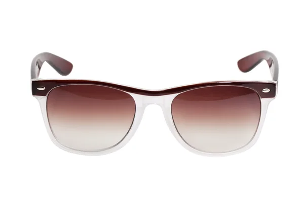 Óculos de sol bege elegantes — Fotografia de Stock