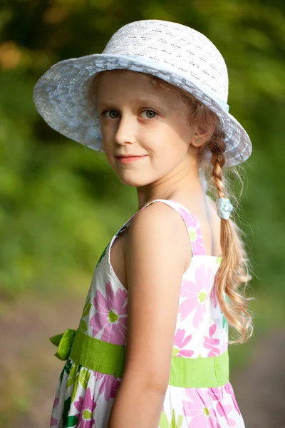 Όμορφο μπλε-eyed κοριτσάκι — Φωτογραφία Αρχείου