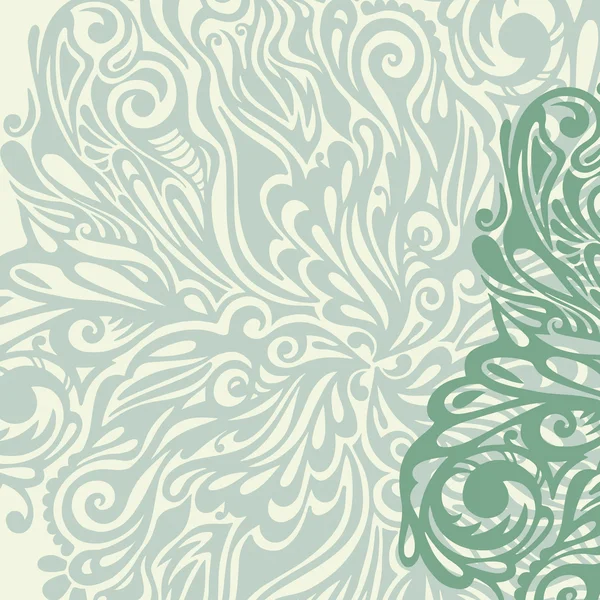 花のデザイン要素のビンテージ スタイル — ストックベクタ