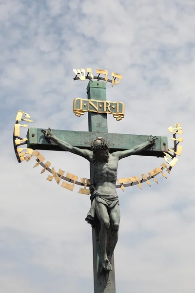 stock image Cross in Prague