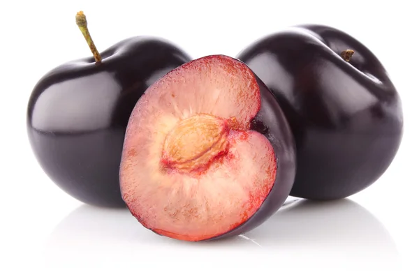 Ripe juicy plum — Stock Photo, Image