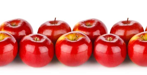 赤いリンゴのシームレスなテクスチャ — ストック写真