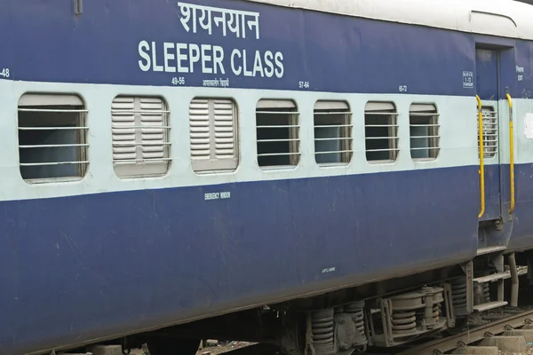 Indian Railways Sleeper Carriage — Stock Photo, Image