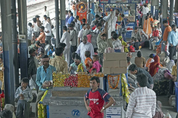 Delhi Bahnhof — Stockfoto