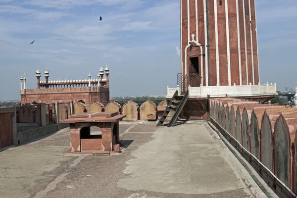Entrada al Minarete en el Viejo Delhi — Foto de Stock
