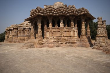 Ancient Hindu Sun Temple clipart